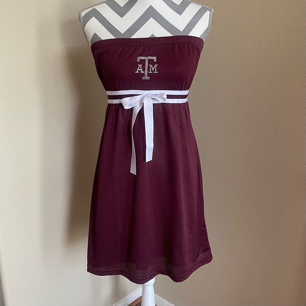 aggie jersey dress Texas A&M Tube - Size: Small - Made in USA - Aggies Ecom Style:AP1D106451